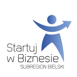 Logo Startuj w biznesie. Subregion bielski.